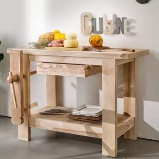 Bancone da cucina legno massello romagna mia